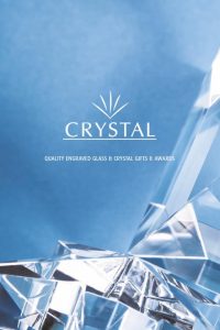 crystal, trophy brochure