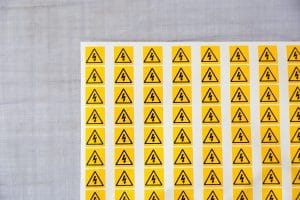 Electrical Warning Labels