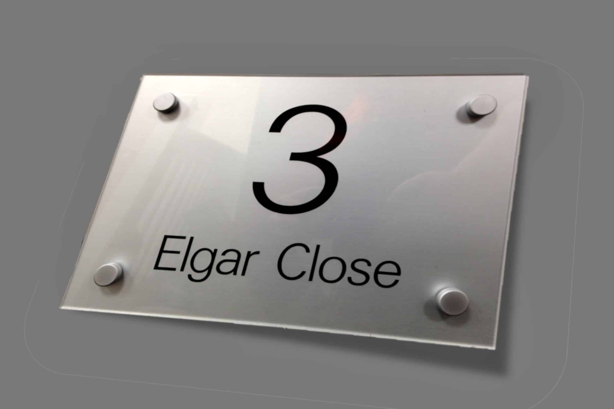 Perspex Door Sign