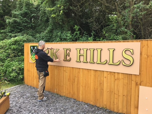 Exterior Golf Signage