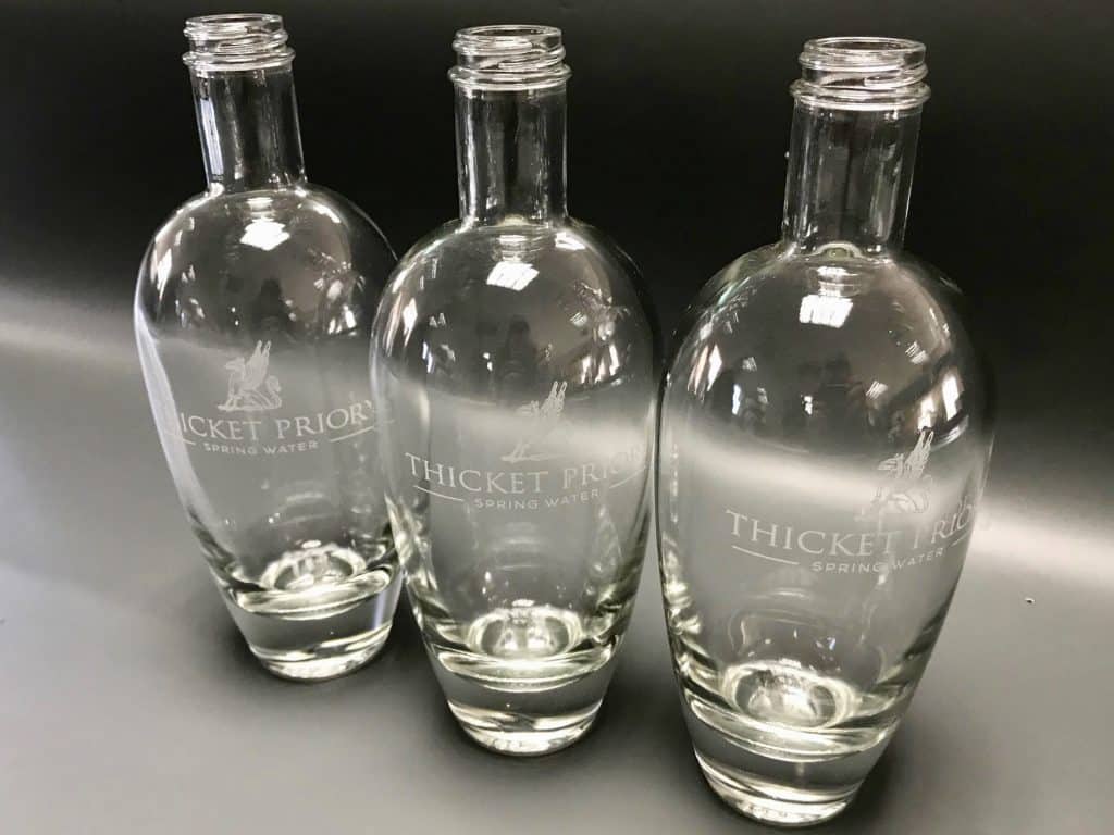 laser engraved glass bottles