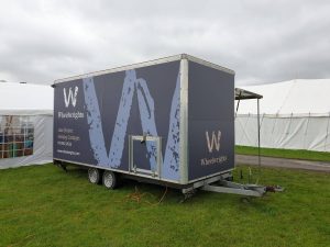 Custom Signage on a Trailer